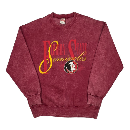 Florida State Seminoles Nutmeg College Sweatshirt - XL Burgundy Cotton