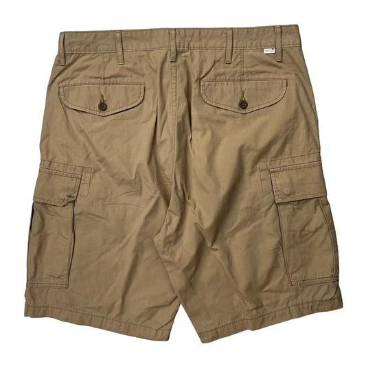 Vintage Old Navy Cargo Shorts - 36W 10L Beige Cotton