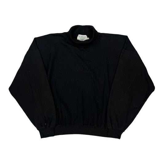 Georges Marciano Guess Sweatshirt - Medium Black Polyester Blend