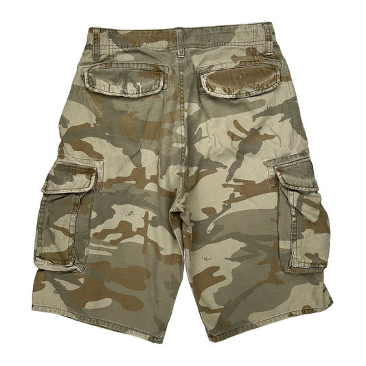 Ecko Unltd Camo Cargo Shorts - 30W 11L Camo Cotton