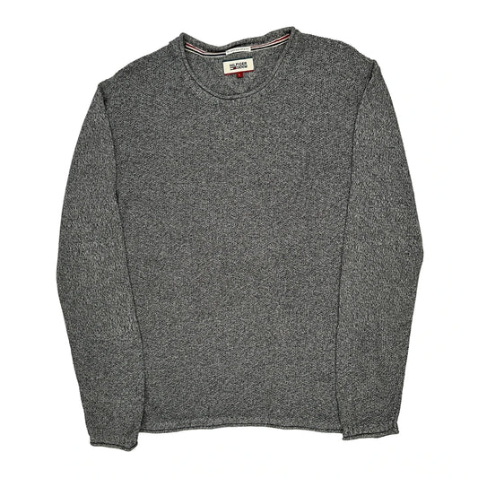 Hilfiger Denim Jumper - Large Grey Cotton