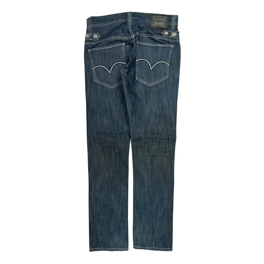 511 Levis Skinny Jeans - 31W 32L Blue Cotton