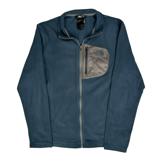 The North Face Fleece Jacket - Small Blue Polyester