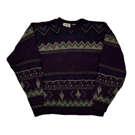 Tip Top Tailors Jumper - 2XL Grey Wool