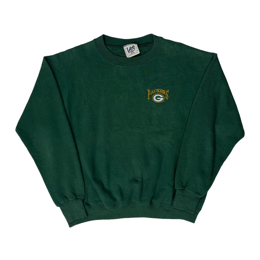 Green Bay Packers Lee Nfl Sweatshirt - Medium Green Cotton Blend