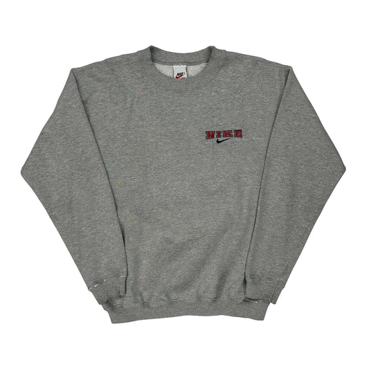 Nike Sweatshirt - Medium Grey Cotton