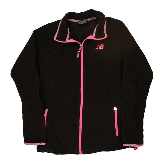 New Balance Fleece Jacket - Medium Black Polyester
