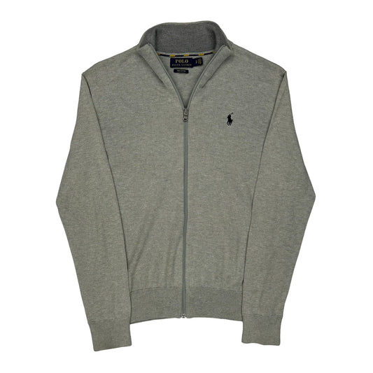 Polo By Ralph Lauren Jumper - Small Grey Cotton