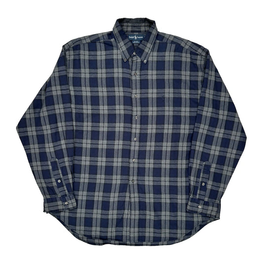 Blaire Ralph Lauren Checked Shirt - XL Blue Cotton