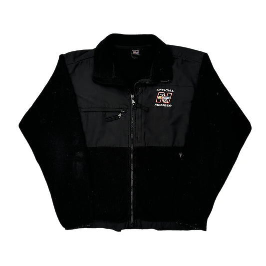 Official Member Nascar Fleece Jacket - Medium Black Polyester