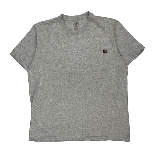 Dickies T-Shirt - 2XL Grey Cotton
