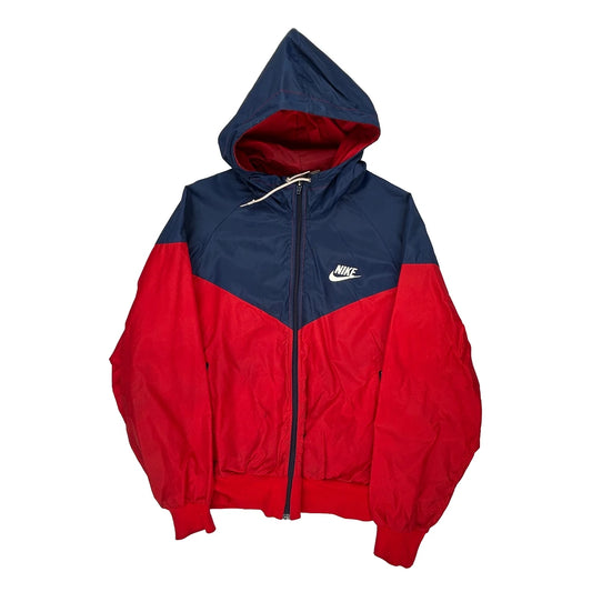 1970'S Made In USA Nike Jacket - Medium Block Colour Nylon