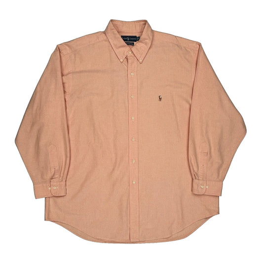 Ralph Lauren Shirt - 2XL Orange Cotton