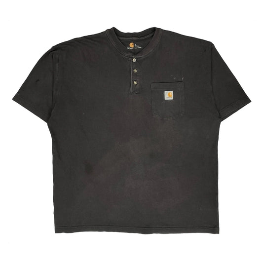 Carhartt T-Shirt - XL Black Cotton
