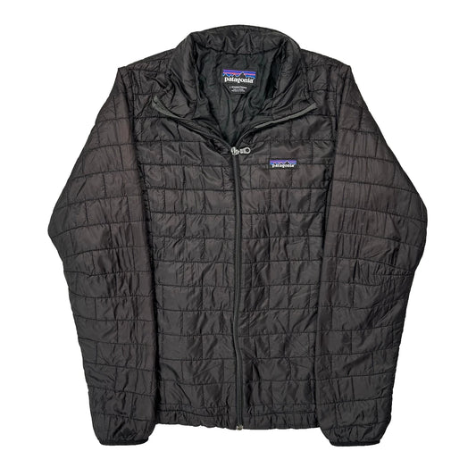 Vintage Patagonia Puffer - Large Black Polyester