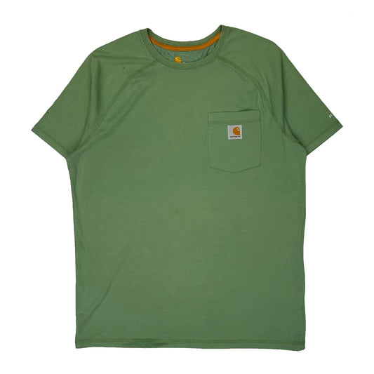 Carhartt T-Shirt - Medium Green Cotton