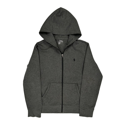 Polo By Ralph Lauren Hoodie - Medium Grey Cotton Blend
