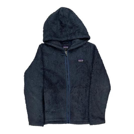 Age 12-13 Patagonia Fleece - Large Blue Polyester