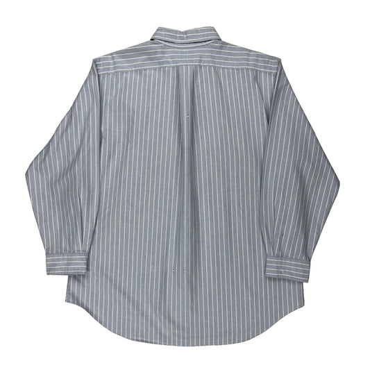 Ralph Lauren Striped Shirt - XL Blue Cotton
