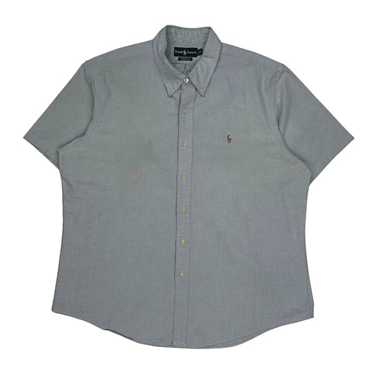 Ralph Lauren Short Sleeve Shirt - 2XL Blue Cotton