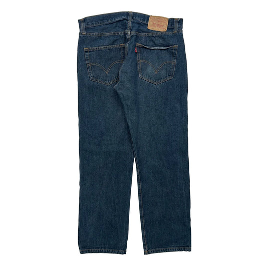 501 Levis Jeans - 33W 30L Blue Denim