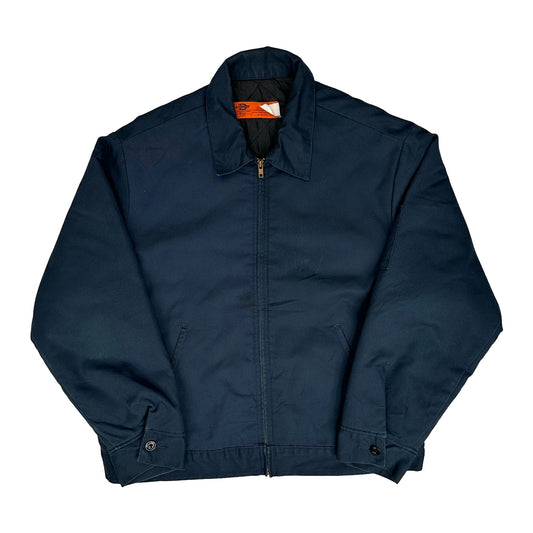 Dickies Jacket - XL Navy Polyester Blend