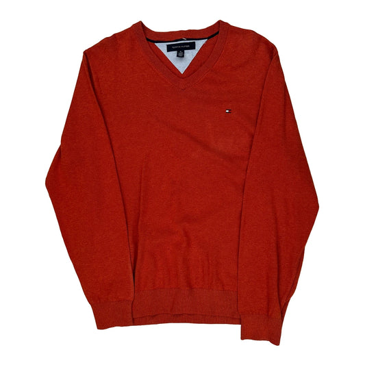 Tommy Hilfiger Jumper - XL Red Cotton