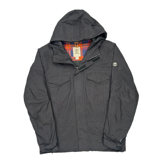 Timberland Jacket - Large Black Cotton