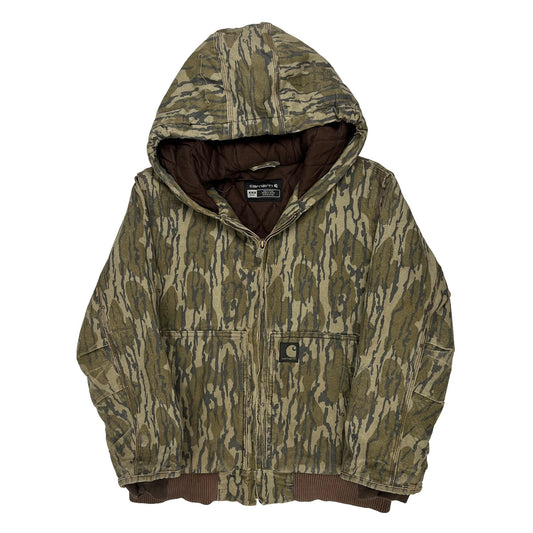 Age 10-12 Carhartt Camo Jacket - Medium Camo Cotton