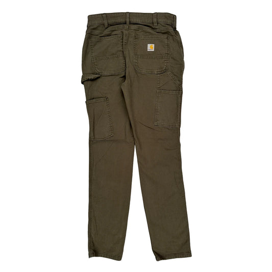 Carhartt Cargo Trousers - 28W UK 8 Green Cotton
