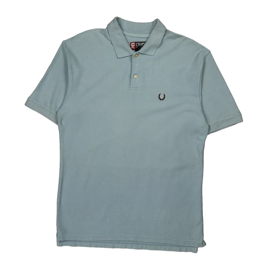 Chaps Ralph Lauren Polo Shirt - Large Blue Cotton