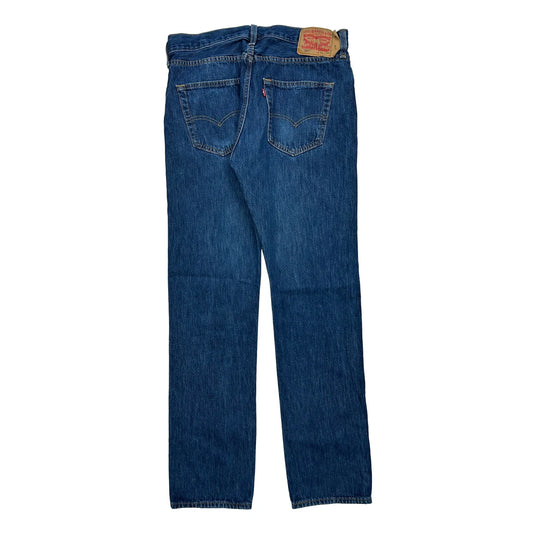 501 Levis Jeans - 36W 33L Blue Denim