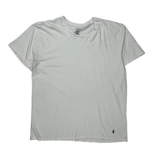 Vintage Polo By Ralph Lauren T-Shirt - XL White Cotton