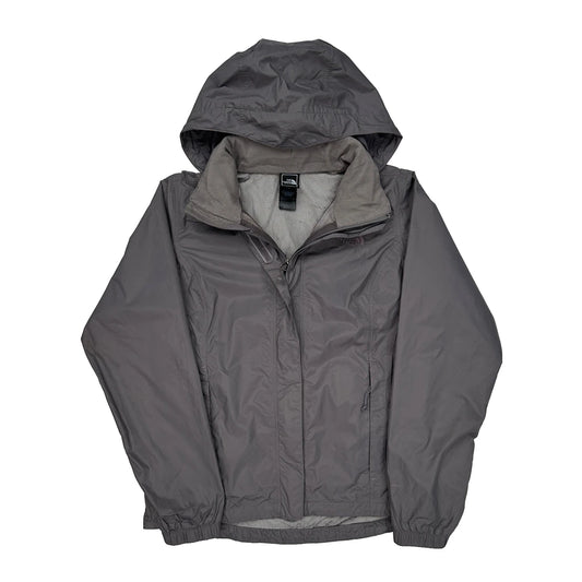 The North Face Windbreaker - Large Grey Nylon