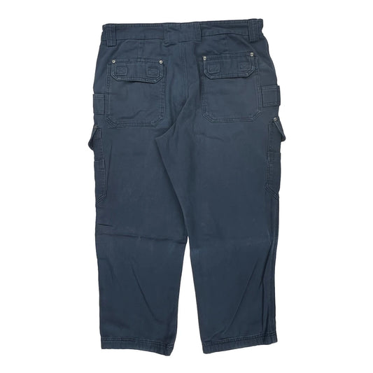 Unbranded Cargo Trousers - 36W 26L Blue Cotton