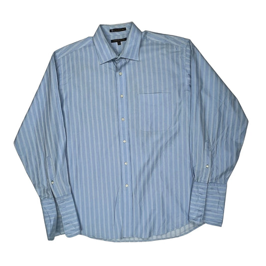Tommy Hilfiger Striped Shirt - XL Blue Cotton