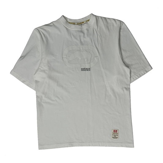 Ecko Unltd T-Shirt - Medium White Cotton