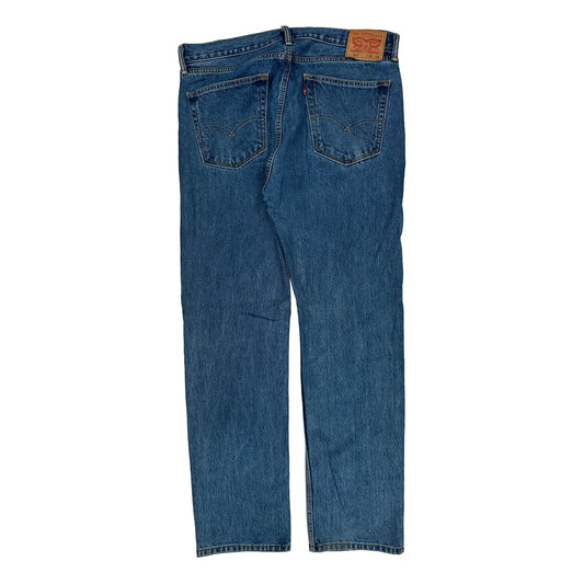 505 Levis Jeans - 38W 33L Blue Denim
