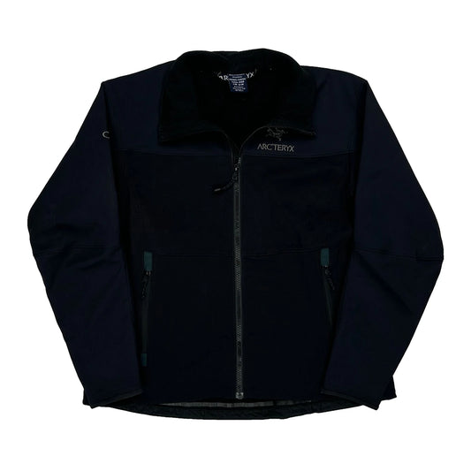 Vintage Arc''Teryx Fleece Jacket - Large Black Polyester