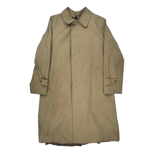 Aquascutum Trench Coat - Large Beige Cotton