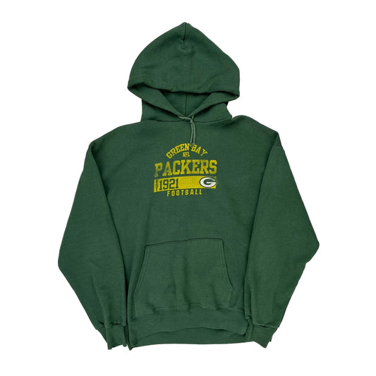 Green Bay Packers Nfl Sweatshirt - Large Green Cotton Blend