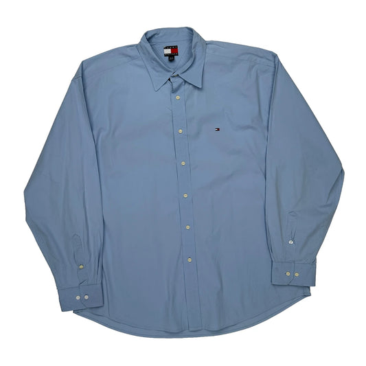 Tommy Hilfiger Shirt - XL Blue Cotton