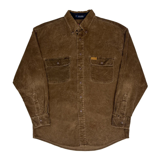Chaps Ralph Lauren Cord Shirt - Medium Brown Corduroy