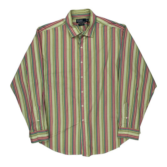 Philip Sport Polo By Ralph Lauren Striped Shirt - 2XL Multicoloured Cotton