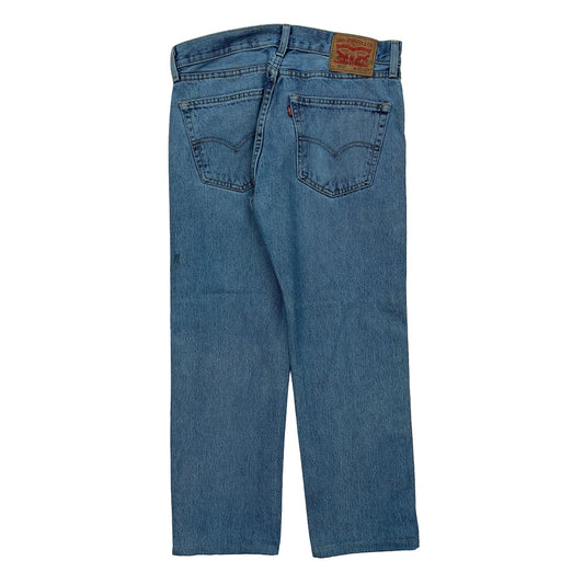 Levis 505 Jeans - 32W 27L Blue Denim