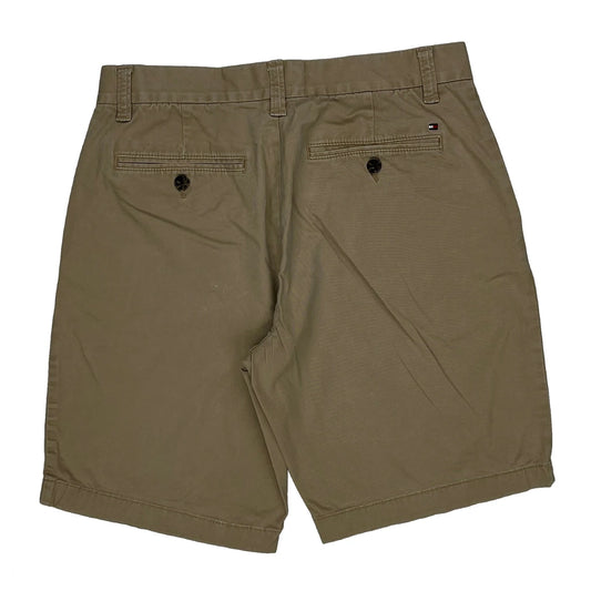 Tommy Hilfiger Chino Shorts - 30W 9L Khaki Cotton