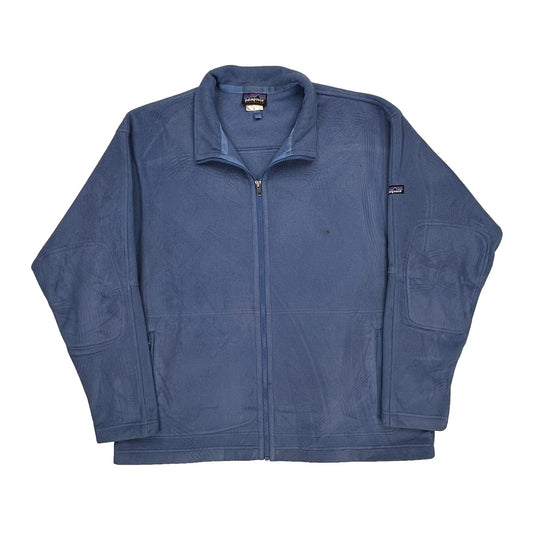 Synchilla Patagonia Fleece - XL Blue Polyester