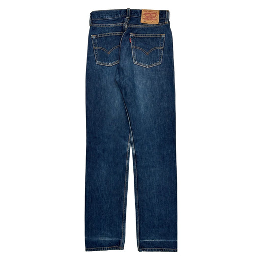 501 Levis Jeans - 28W 30L Blue Denim