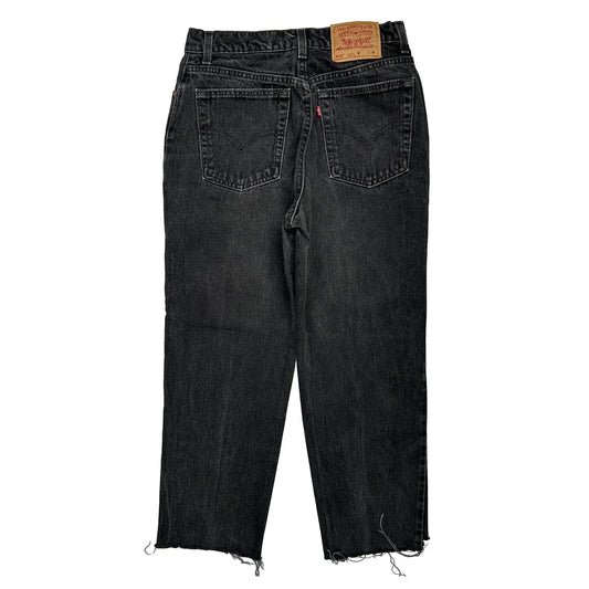 Levis 512 Jeans - 29W UK 10 Black Denim