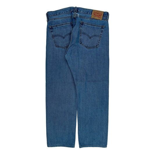 505 Levis Jeans - 36W 28L Blue Denim